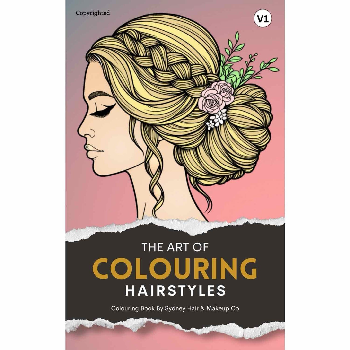 Hairstyle Colouring Books