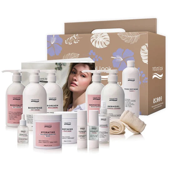 Professional + Retail Packs l Natural Look Skincare