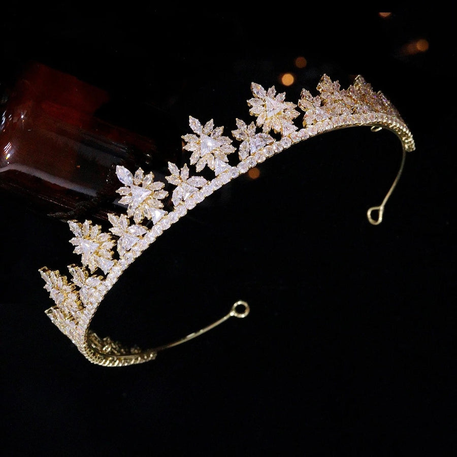 Anamaria Bridal Crown Gold