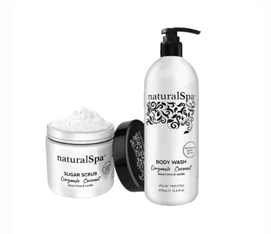 NaturalSpa Organic Coconut Body Care Bundle