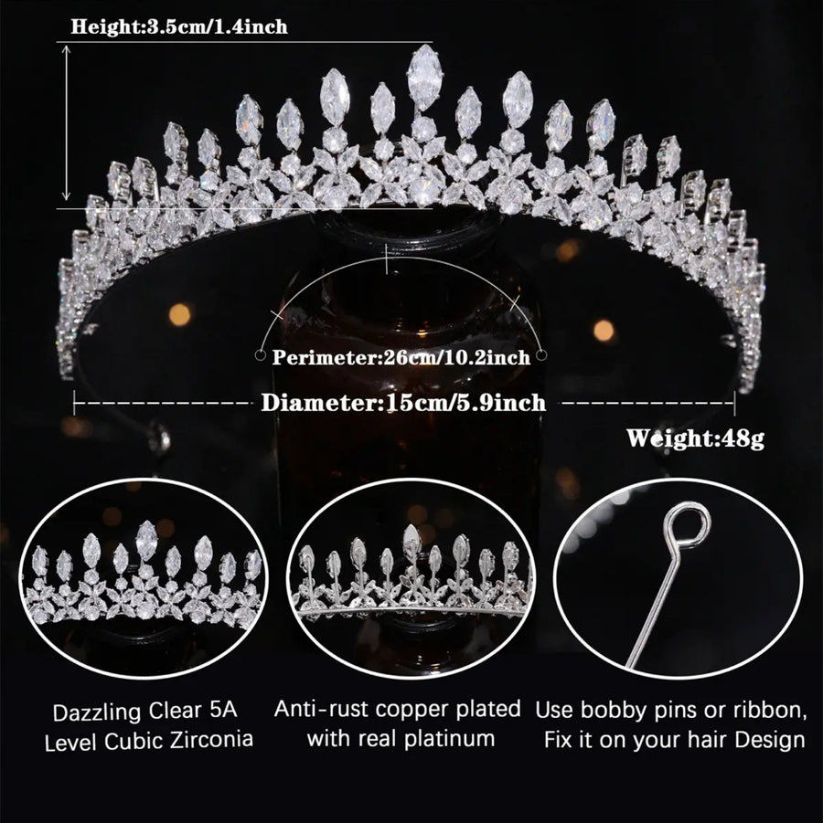 Eleanor Bridal Crown