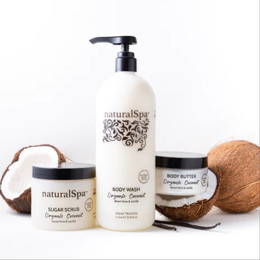 NaturalSpa Organic Coconut Body Care Bundle