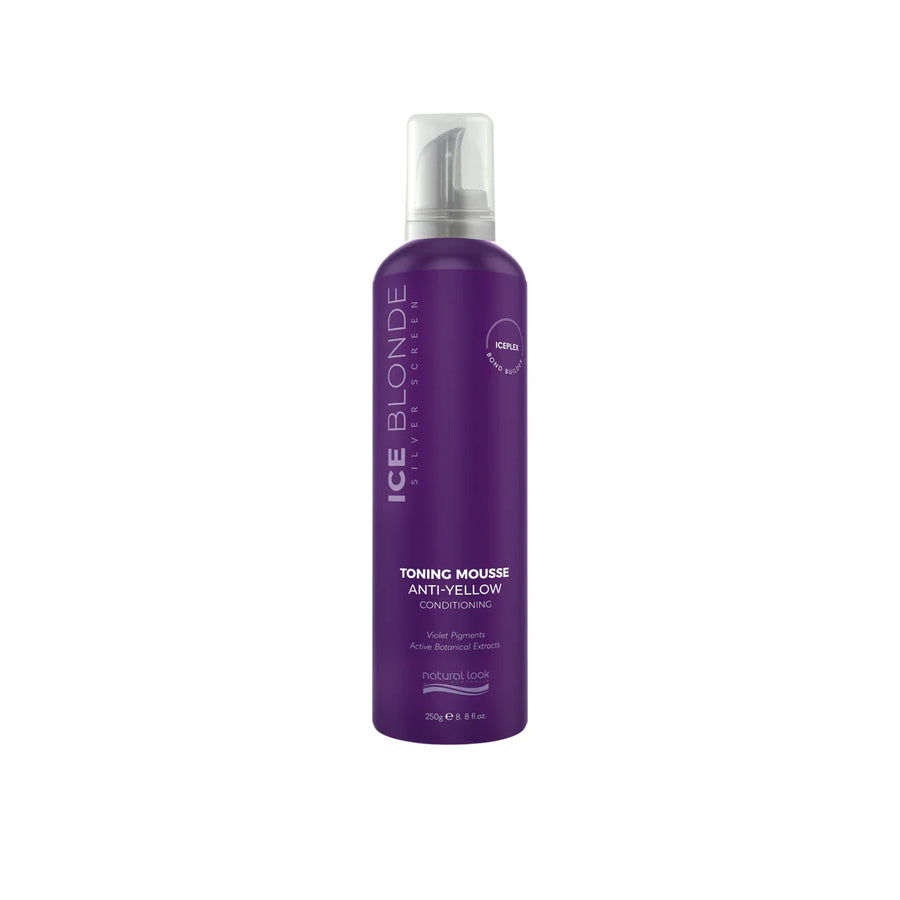 Blonde Hair: Silver Screen Ice Blonde Conditioning Mousse