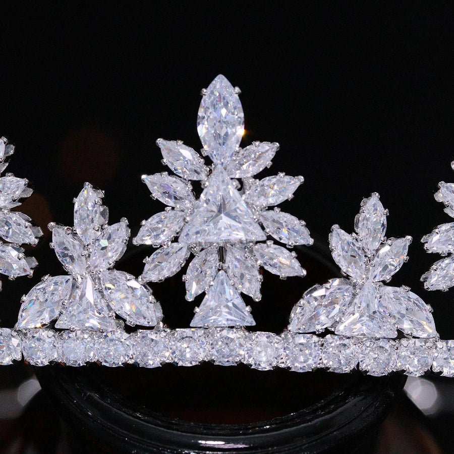 Anamaria Bridal Crown Silver