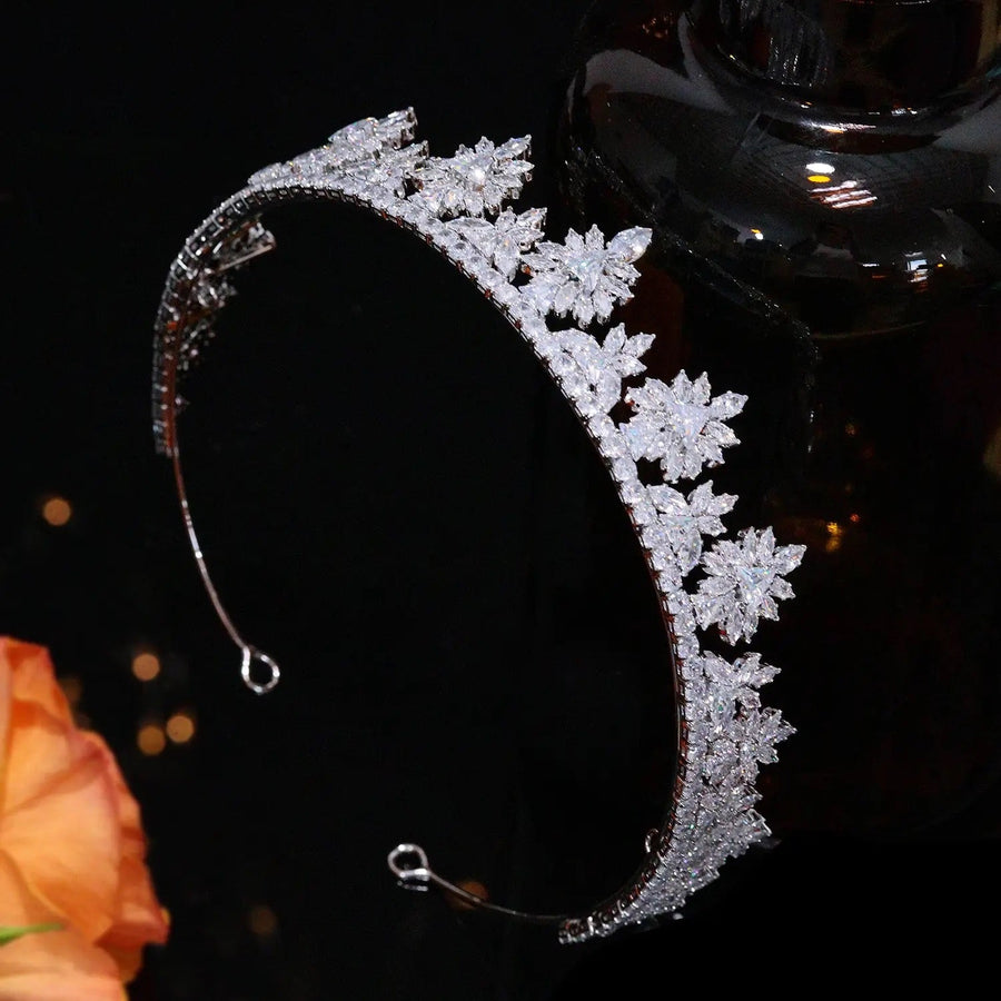 Anamaria Bridal Crown Silver