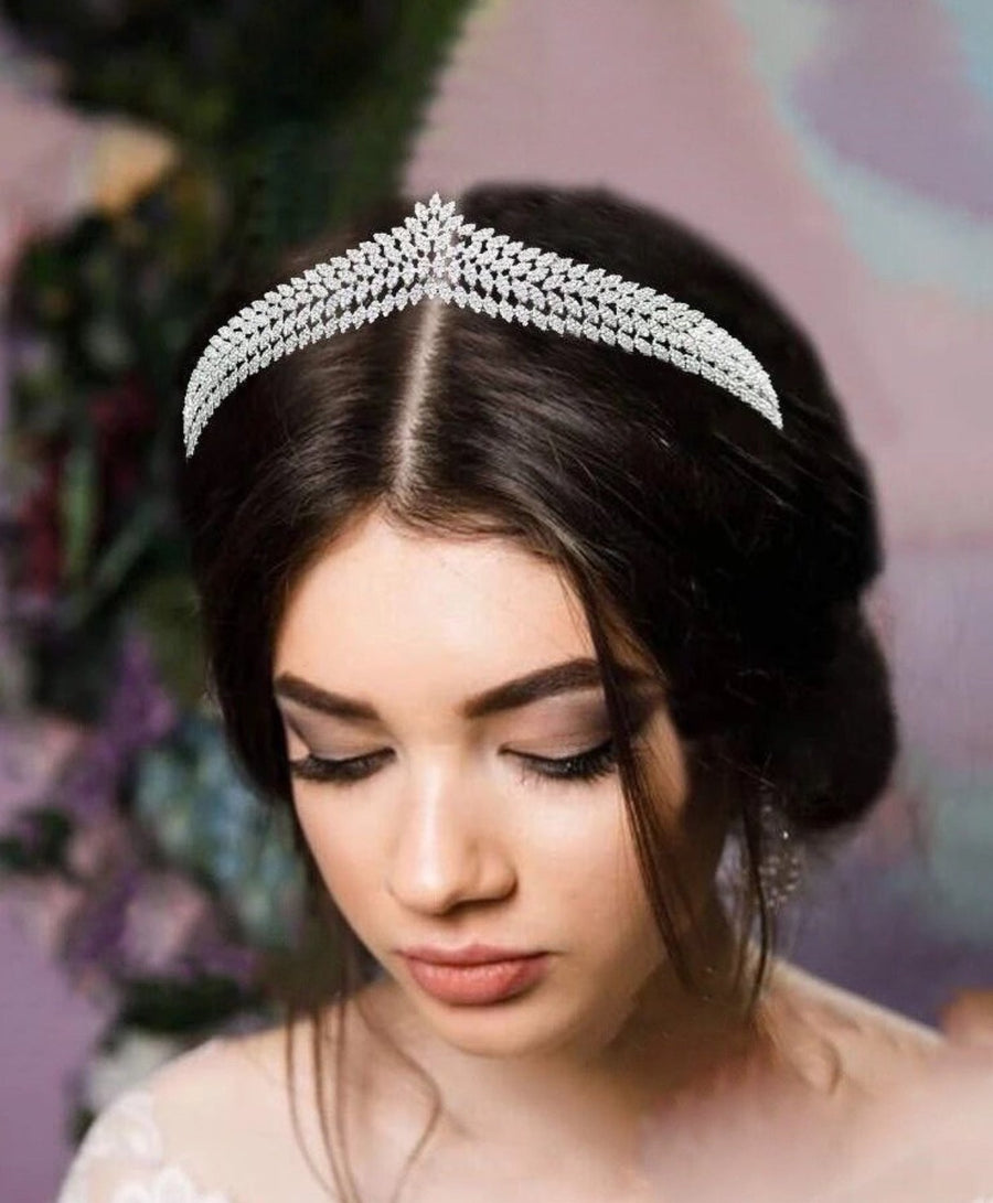 Bridgette Bridal Crown (Medium)