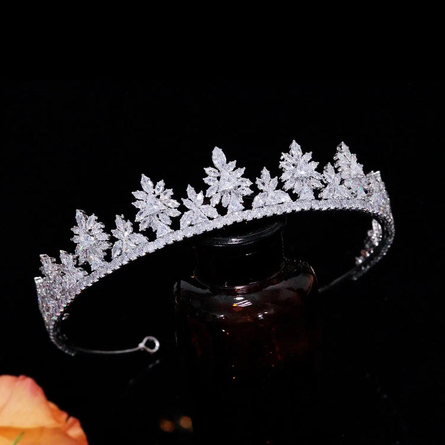 Anamaria Bridal Crown Silver