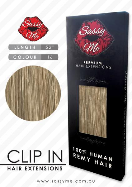 #16 Dark Blonde - Clip In Hair Extensions