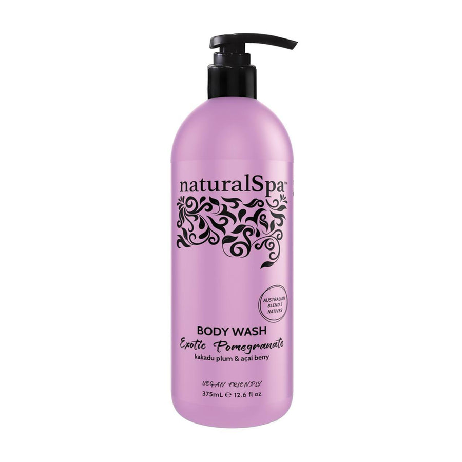 NaturalSpa Body Wash Exotic Pomegranate