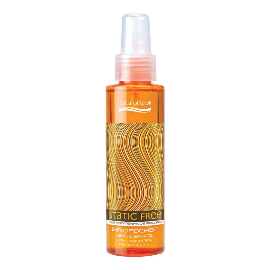 Frizzy Hair: Static Free Broadcast Shine Spritz