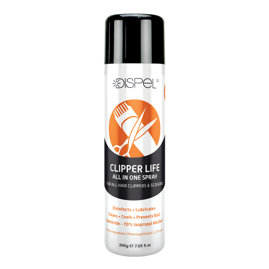 Dispel Clipper Life Spray (Clipper Disinfectant/Cleans/Lubricates)