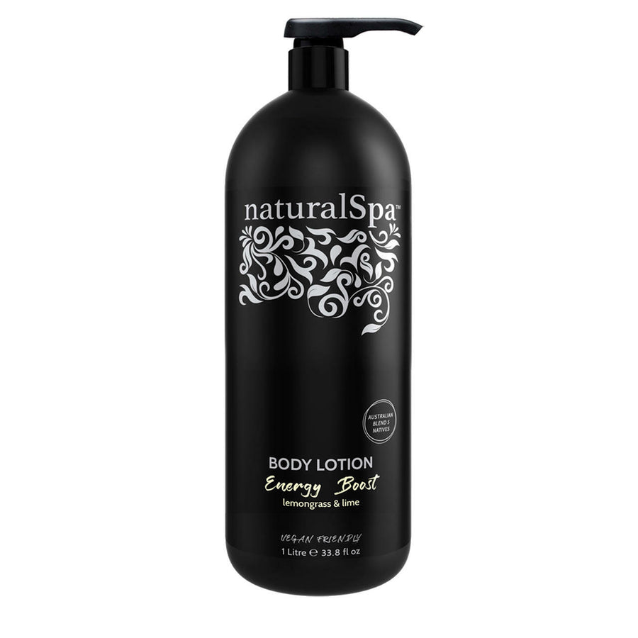 NaturalSpa Body Lotion Energy Boost (Lemongrass & Lime)