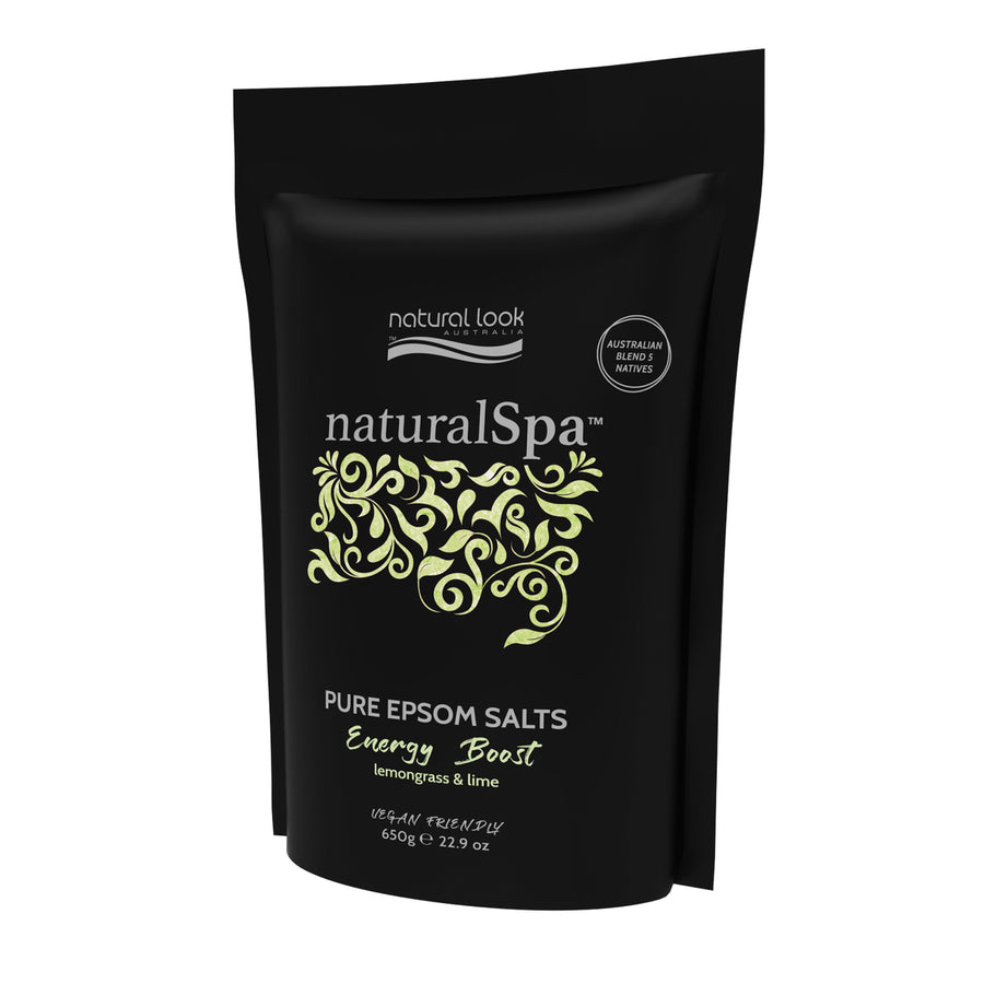 NaturalSpa Pure Epsom Salts Energy Boost (Lemongrass & Lime)