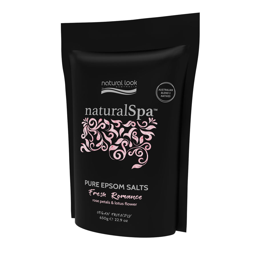 NaturalSpa Pure Epsom Salts Fresh Romance (Rose Petals & Lotus Flower)