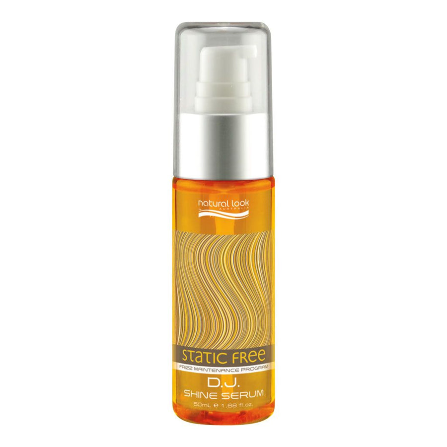 Frizzy Hair: Static Free DJ Shine Serum