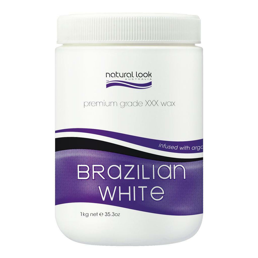 Strip Wax: Brazilian White Liquid Strip Wax (Sensitive Areas)