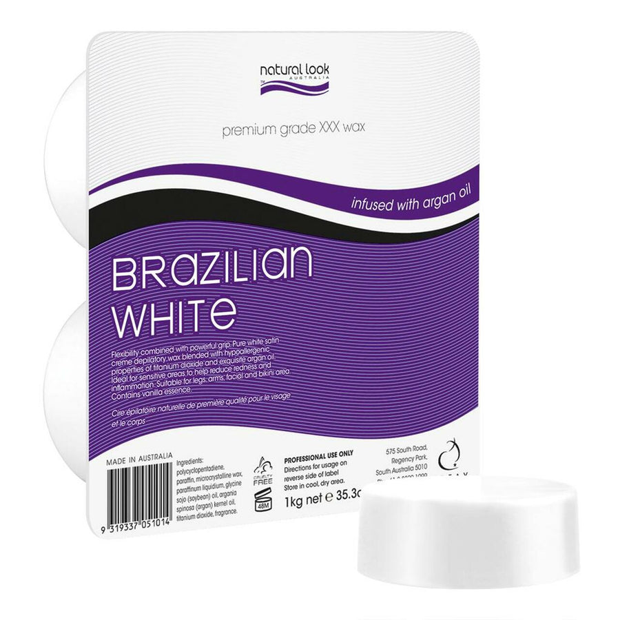 Hot Wax: Brazilian White Premium Grade XXX Hot Wax (Gentle)