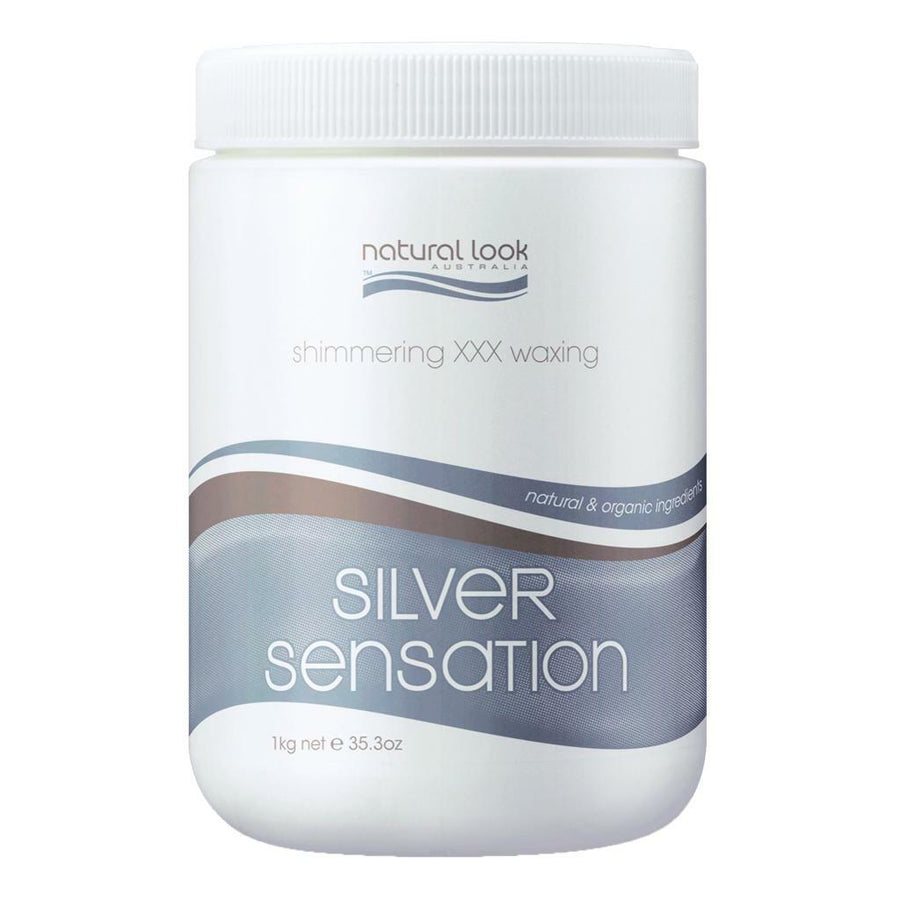 Strip Wax: Silver Sensation Shimmering Liquid Strip Wax (Sensitive Skin)