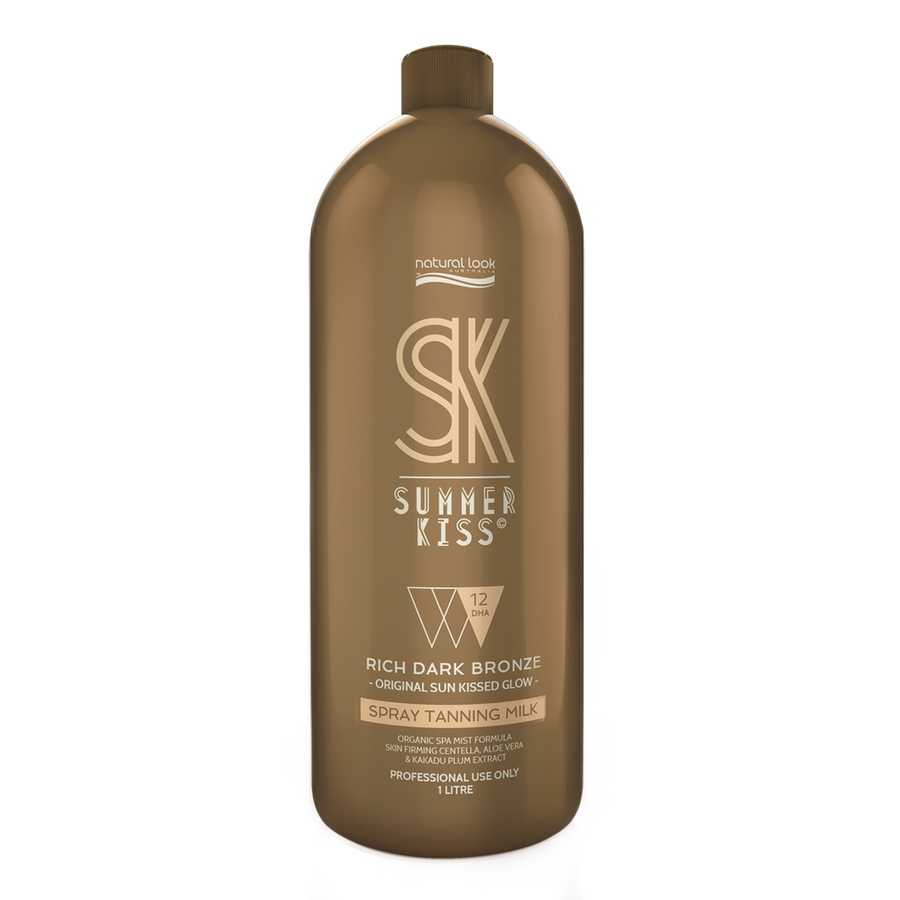 Summer Kiss Rich Dark Bronze Spray Tanning Milk (12% DHA)