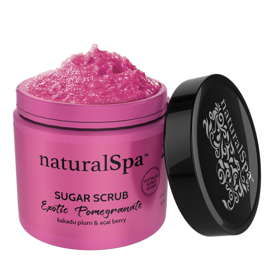 NaturalSpa Sugar Scrub Exotic Pomegranate