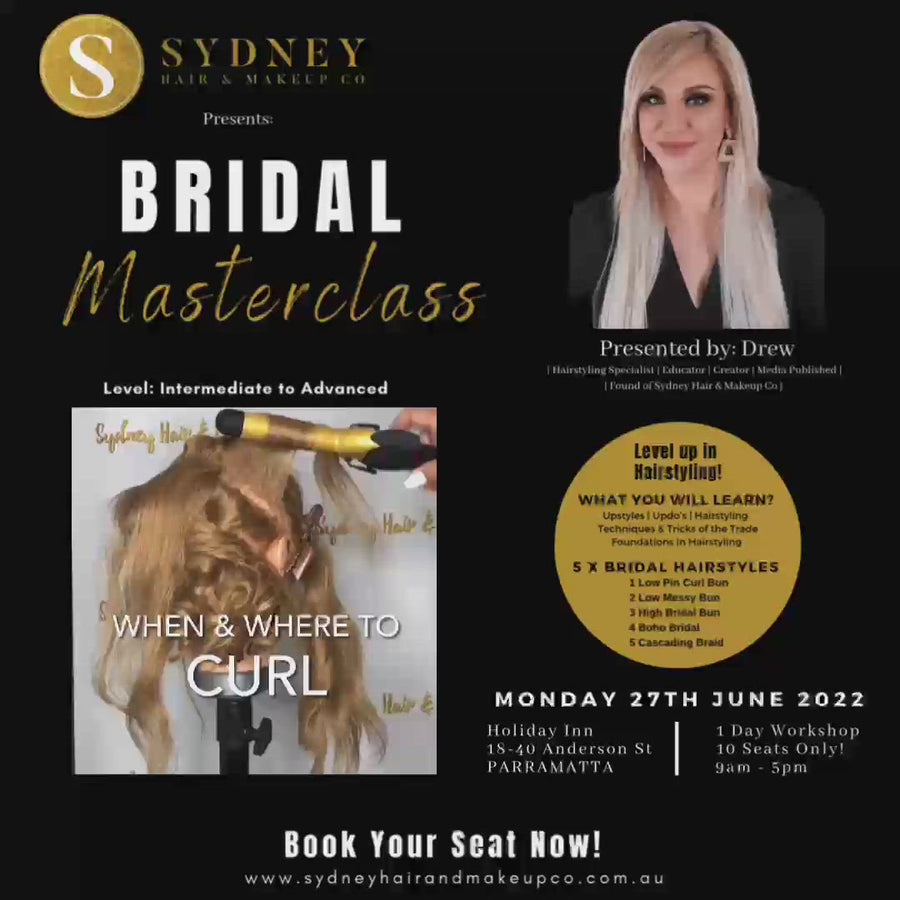 Bridal Hairstyling Masterclass