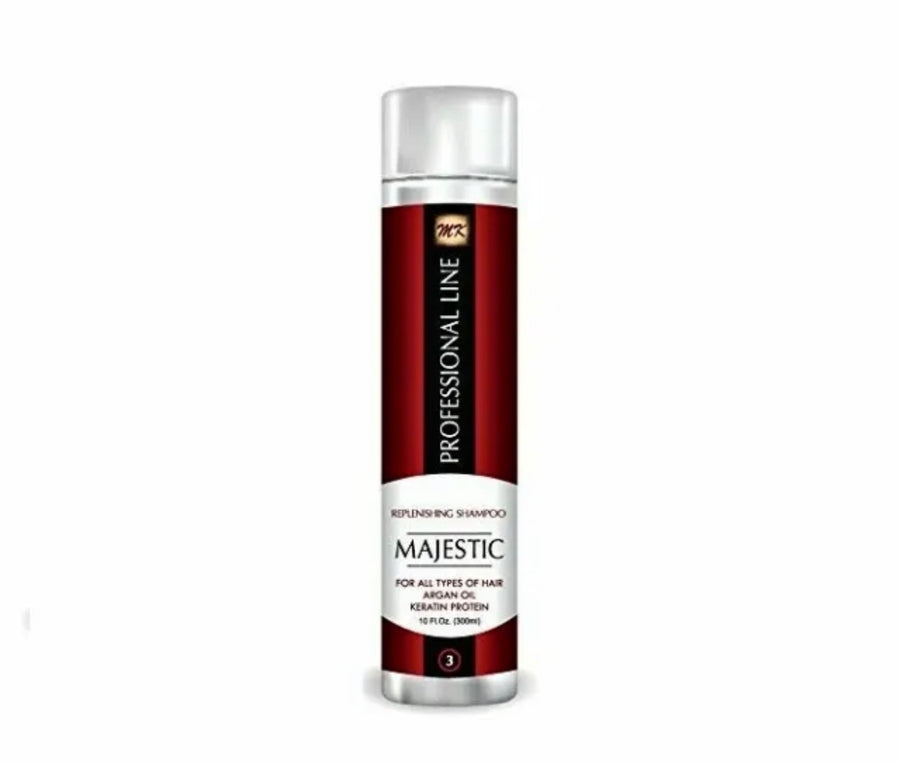 Step 3: MK Professional Replenishing Shampoo Majestic Keratin (After Keratin)