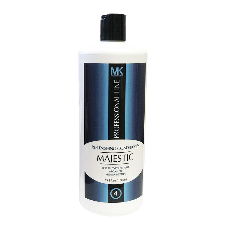 Step 4: MK Professional Replenishing Conditioner Majestic Keratin (After Keratin)