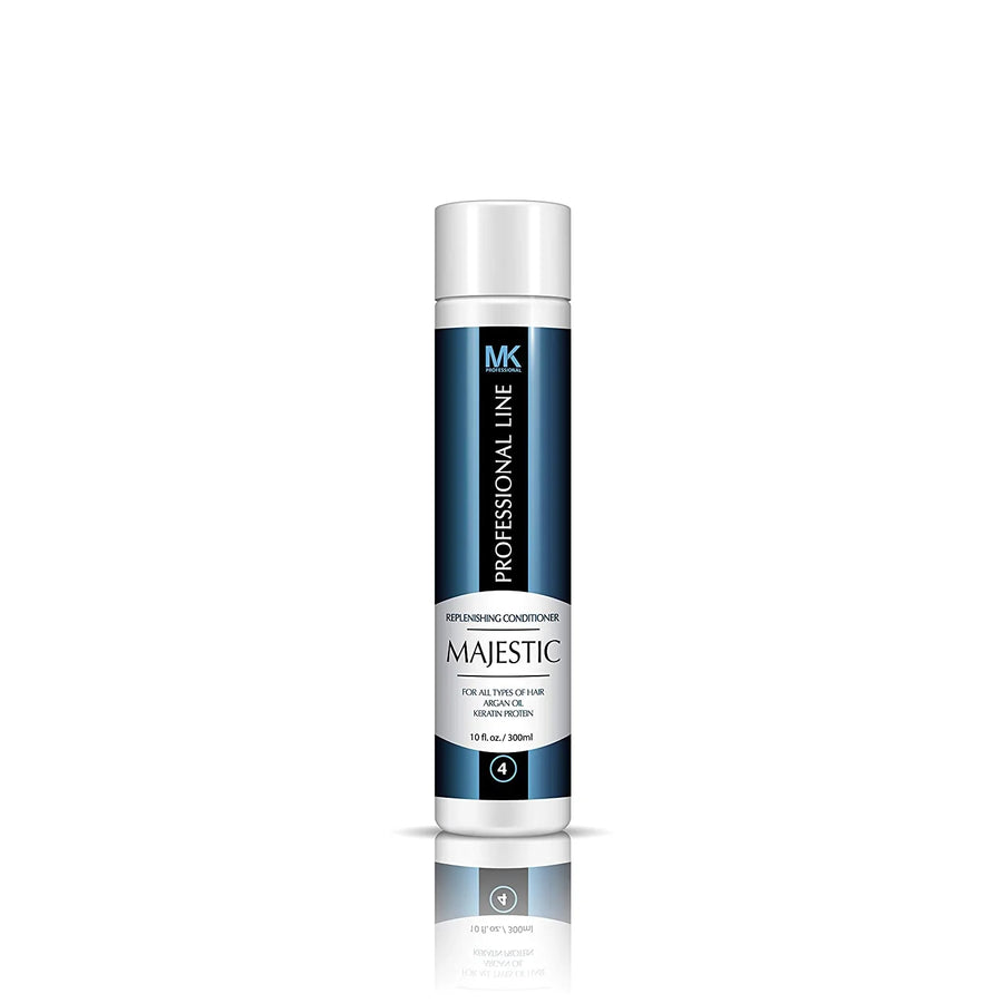 Step 4: MK Professional Replenishing Conditioner Majestic Keratin (After Keratin)