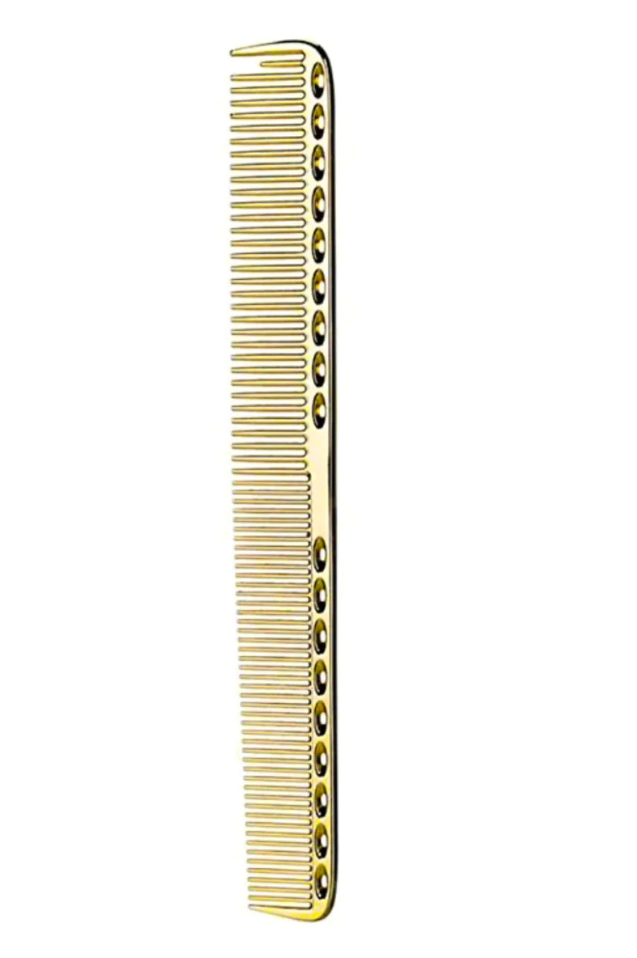 Gold Metal Barber Comb