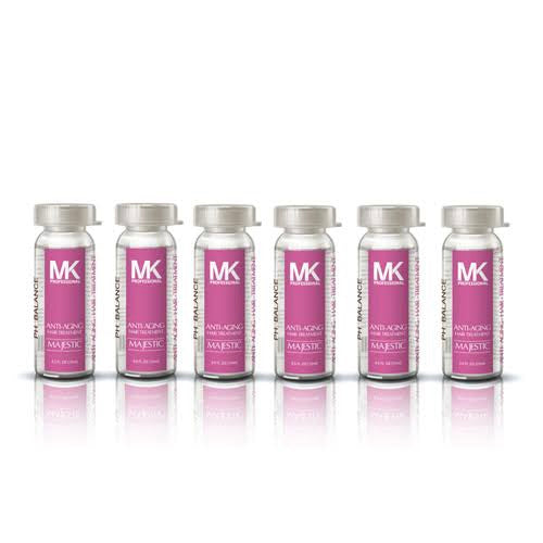 MK Professional Anti Aging Hair Treatment Vials Majestic Keratin