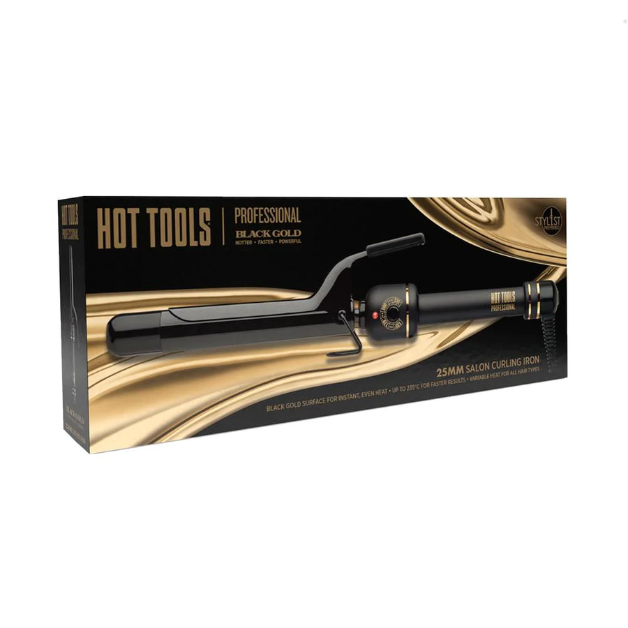 Hot Tools Black Gold Curling Iron (25mm)