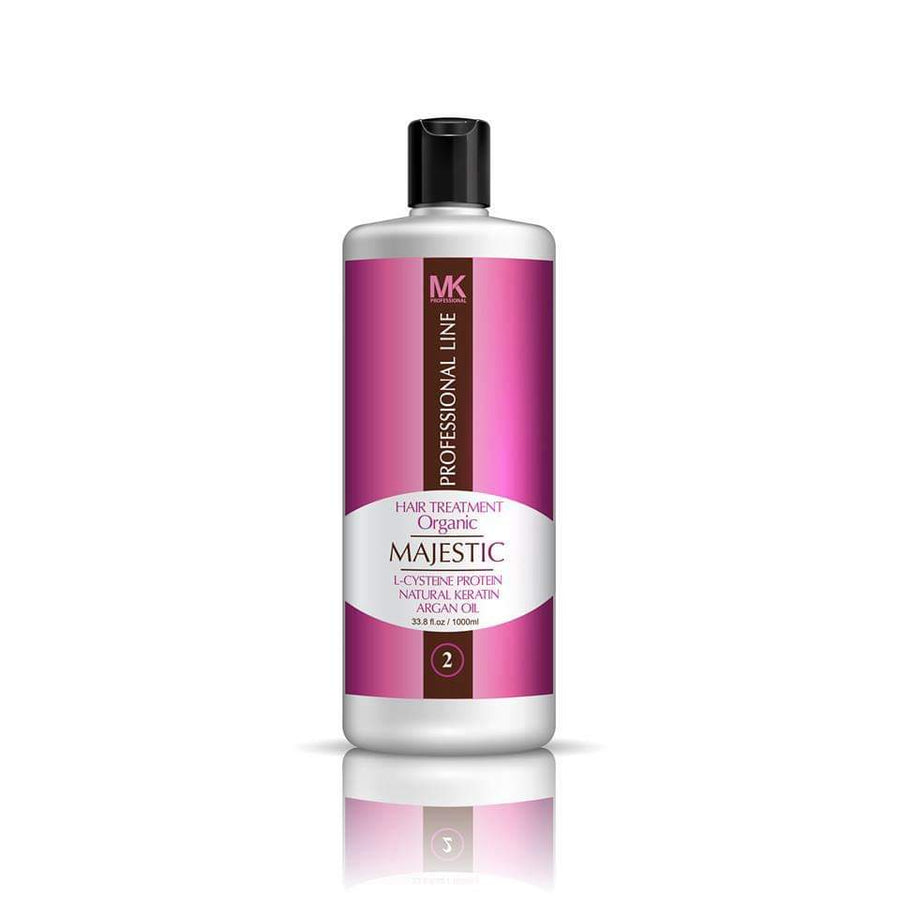 Step 2: Majestic Hair Treatment Organic Keratin (Relaxer)