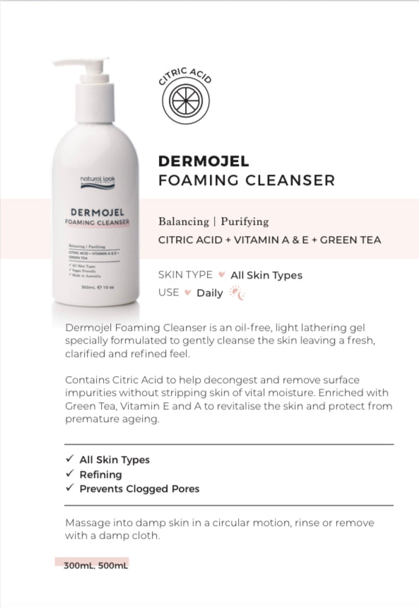 Dermojel Foaming Cleanser